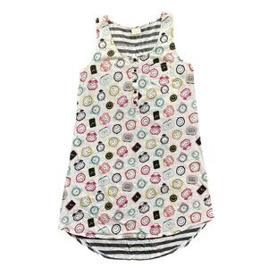 Jasmine & Ginger Clock Print Nightgown Women’s Medium
